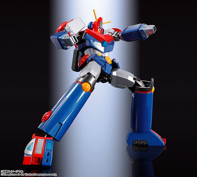 BANDAI SOUL OF CHOGOKIN GX-90 CHOUDENJI ROBOT COMBATTLER V FULL ACTION