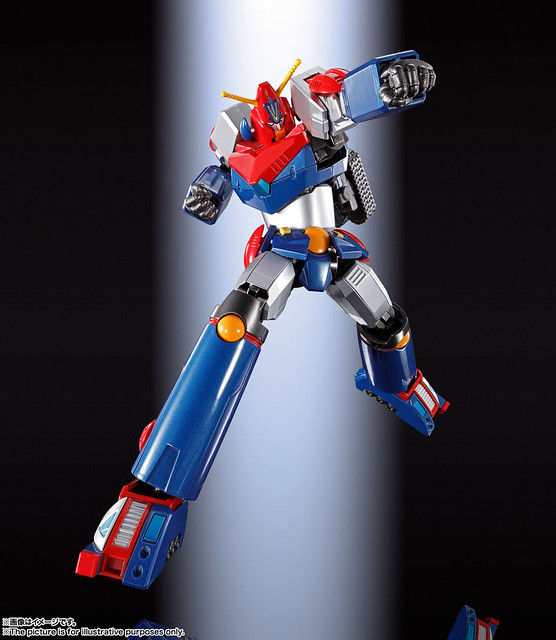 BANDAI SOUL OF CHOGOKIN GX-90 CHOUDENJI ROBOT COMBATTLER V FULL ACTION