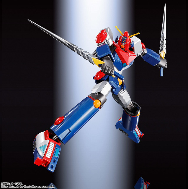 BANDAI SOUL OF CHOGOKIN GX-90 CHOUDENJI ROBOT COMBATTLER V FULL ACTION