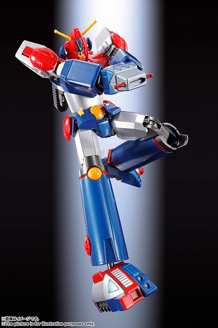 BANDAI SOUL OF CHOGOKIN GX-90 CHOUDENJI ROBOT COMBATTLER V FULL ACTION