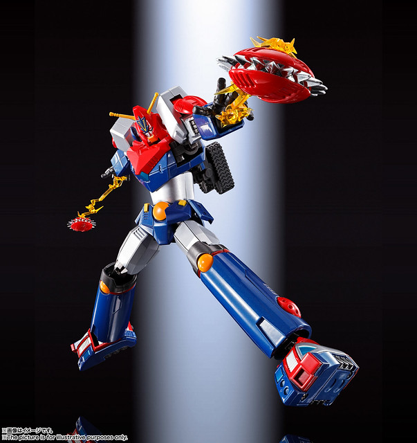 BANDAI SOUL OF CHOGOKIN GX-90 CHOUDENJI ROBOT COMBATTLER V FULL ACTION
