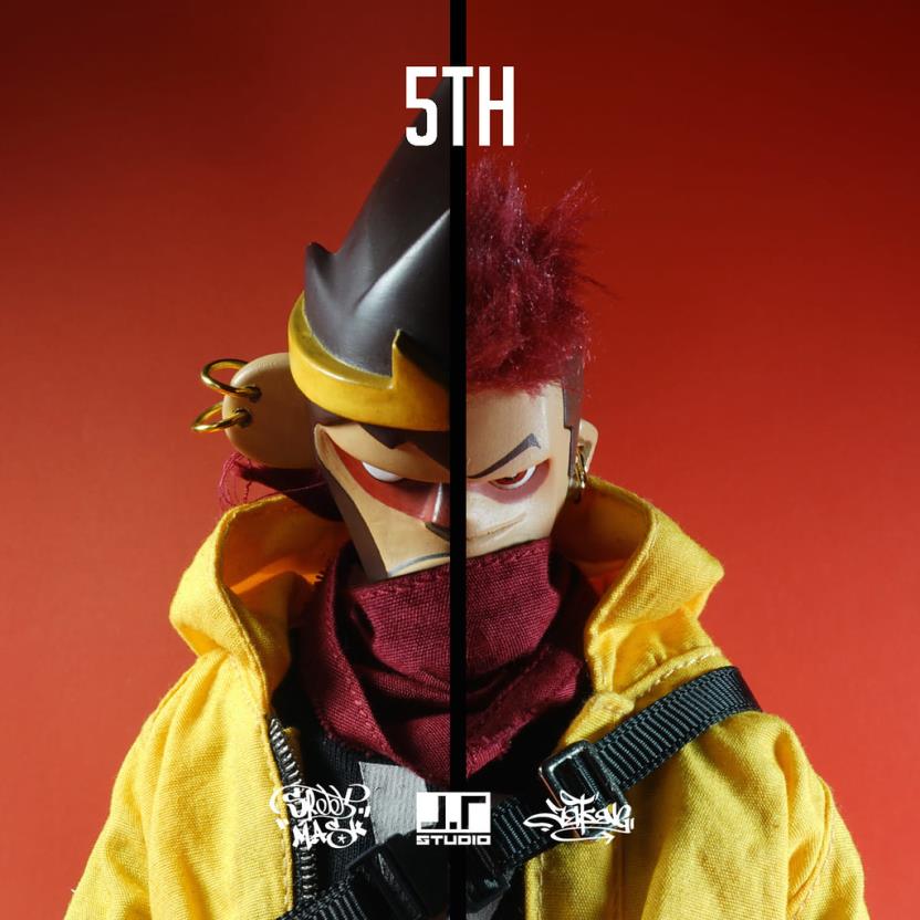 JT Studio Street Mask 5TH 1/6 Collectible Figure