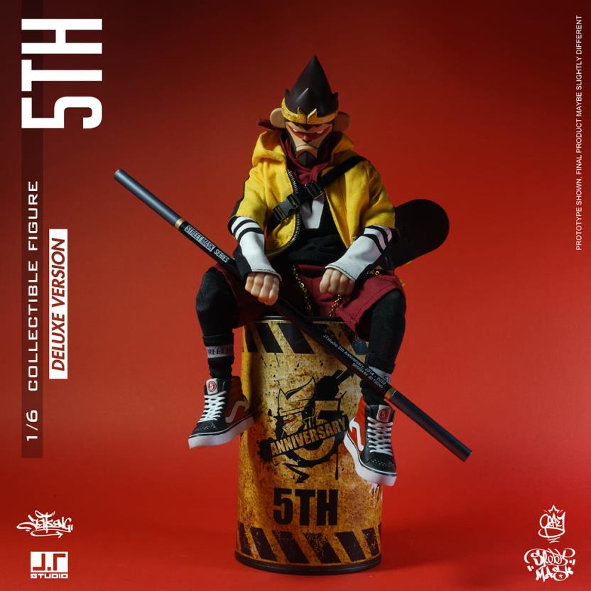 JT Studio Street Mask 5TH 1/6 Collectible Figure