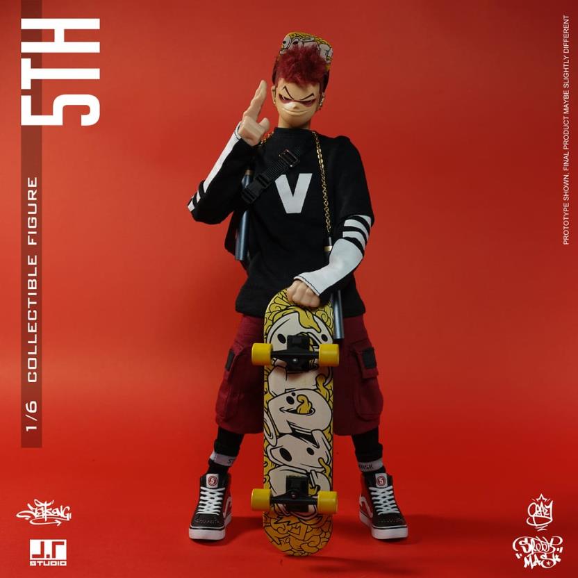 JT Studio Street Mask 5TH 1/6 Collectible Figure