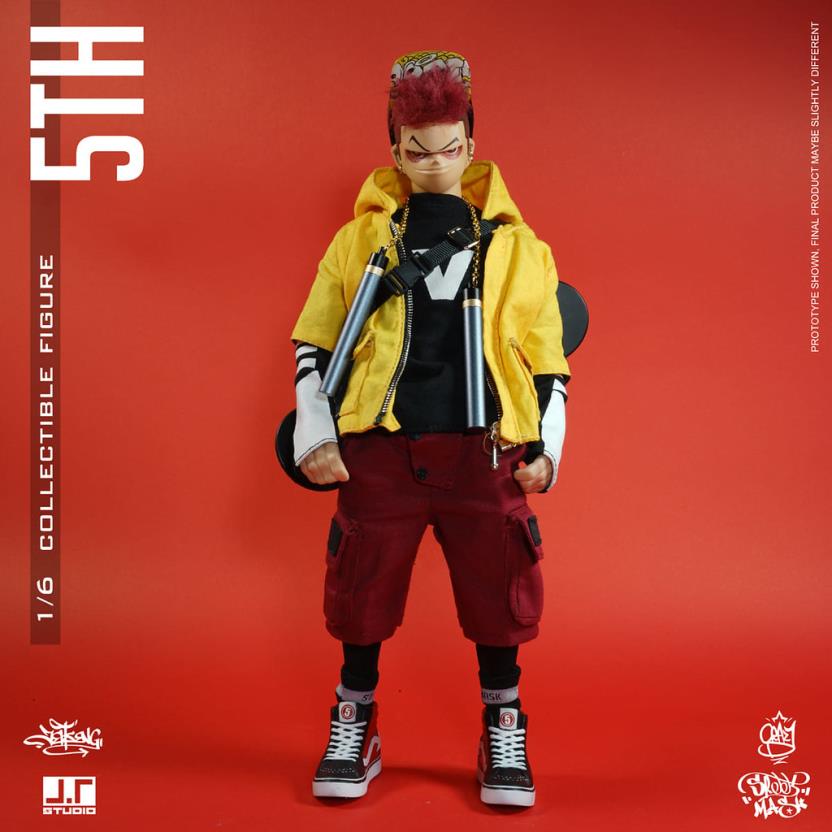 JT Studio Street Mask 5TH 1/6 Collectible Figure