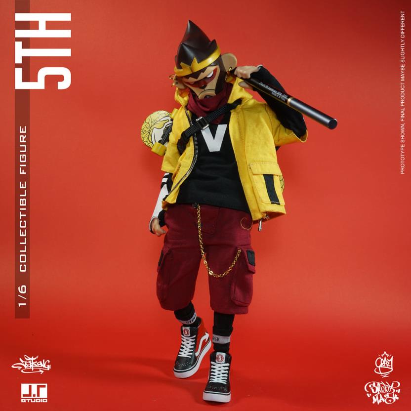 JT Studio Street Mask 5TH 1/6 Collectible Figure