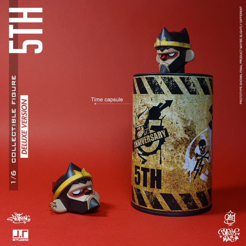 JT Studio Street Mask 5TH 1/6 Collectible Figure