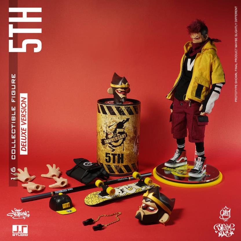 JT Studio Street Mask 5TH 1/6 Collectible Figure