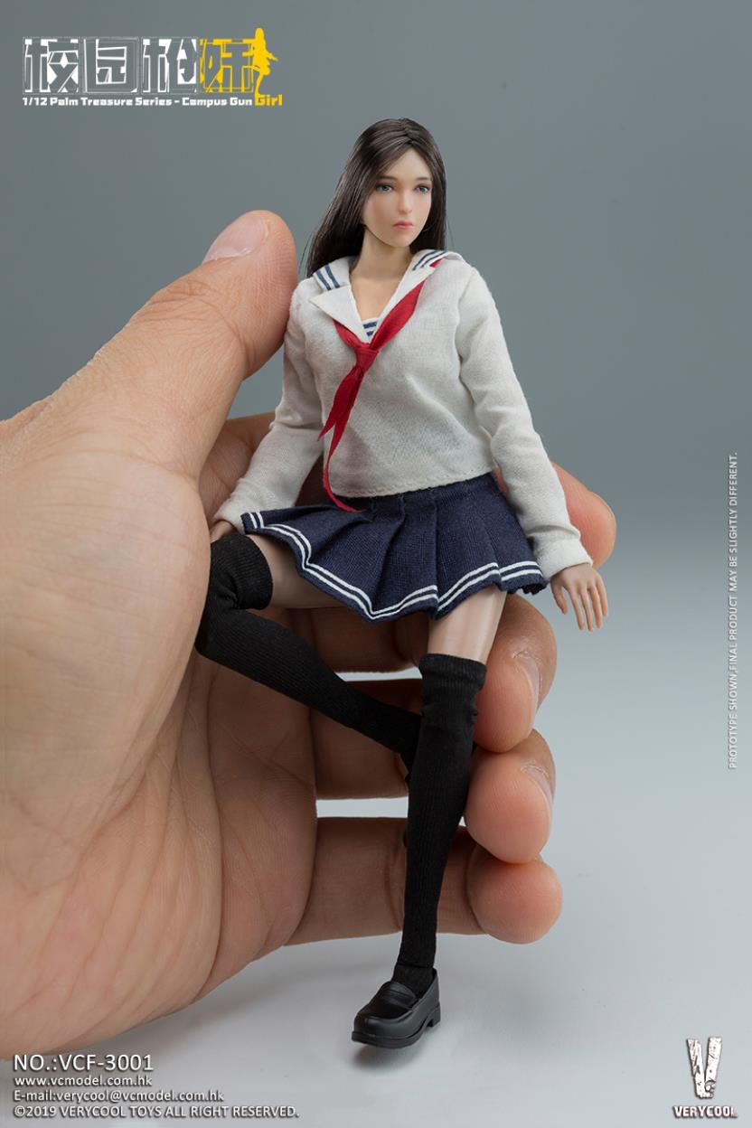 VERYCOOL: 1/12 palm in the treasure series - Campus Gun Girl  movable doll