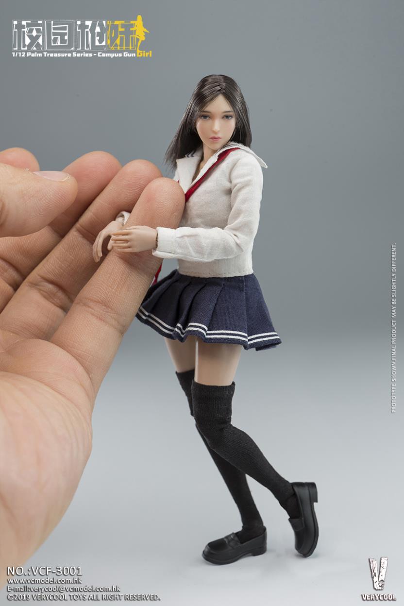 VERYCOOL: 1/12 palm in the treasure series - Campus Gun Girl  movable doll