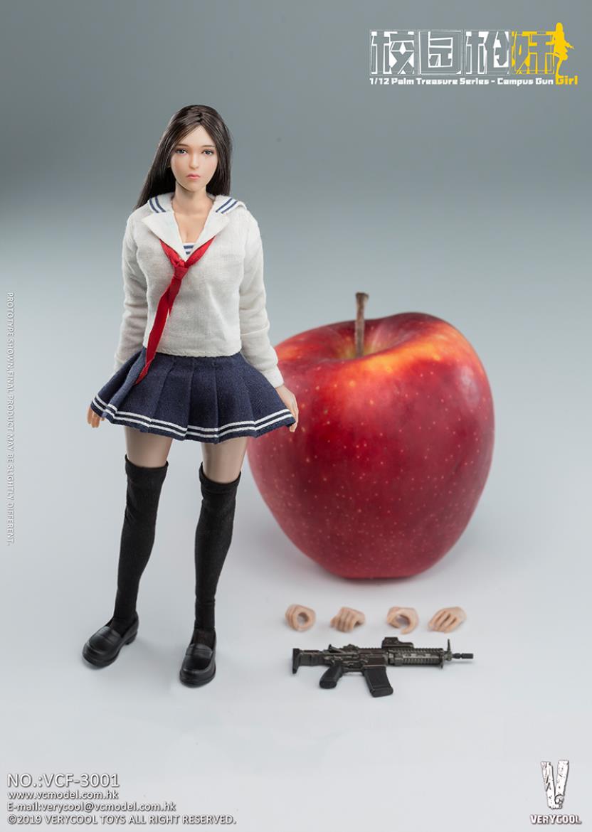 VERYCOOL: 1/12 palm in the treasure series - Campus Gun Girl  movable doll