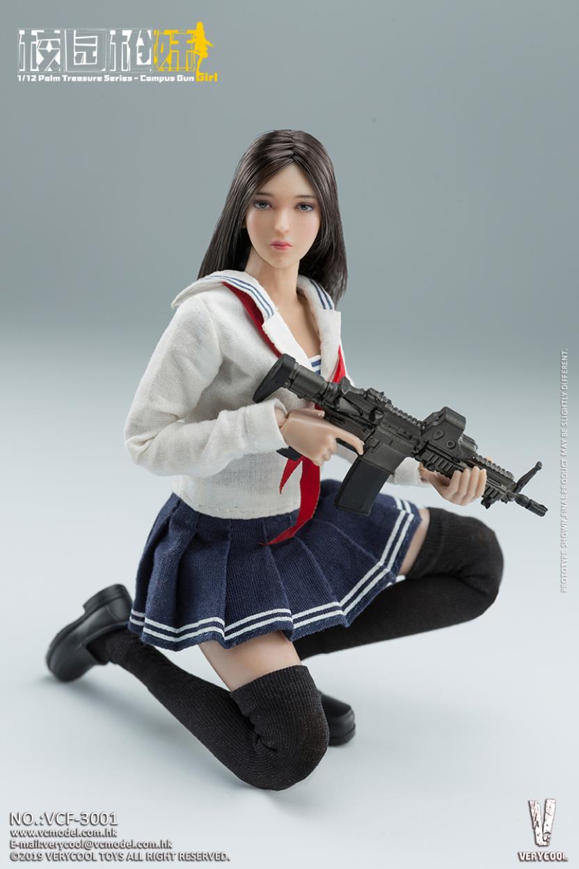VERYCOOL: 1/12 palm in the treasure series - Campus Gun Girl  movable doll