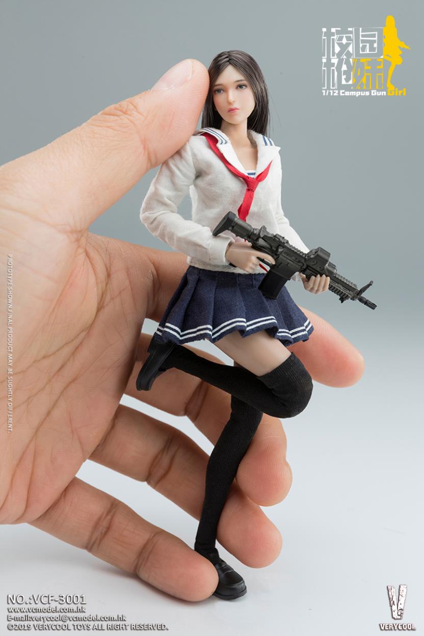 VERYCOOL: 1/12 palm in the treasure series - Campus Gun Girl  movable doll