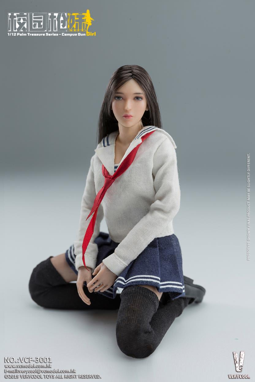 VERYCOOL: 1/12 palm in the treasure series - Campus Gun Girl  movable doll
