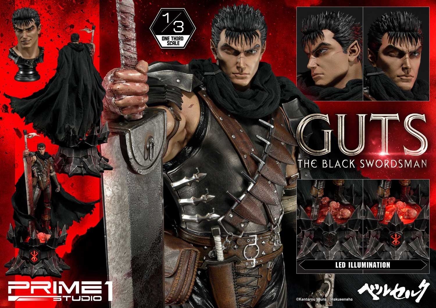 Guts, The Black Swordsman (Berserk)