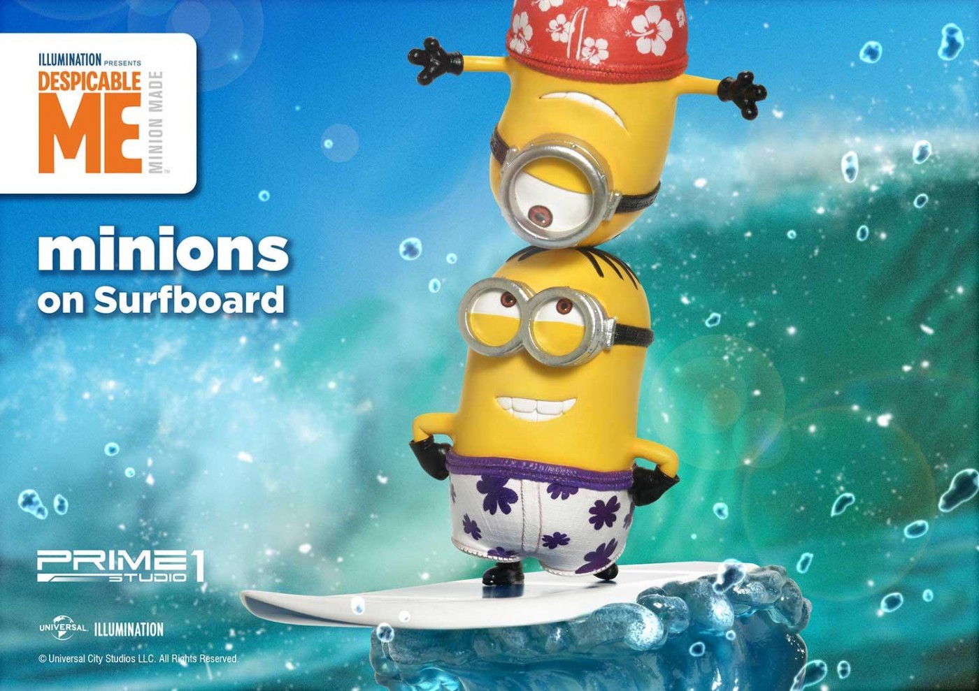 Minions on Surfboard (Despicable Me and Minions)