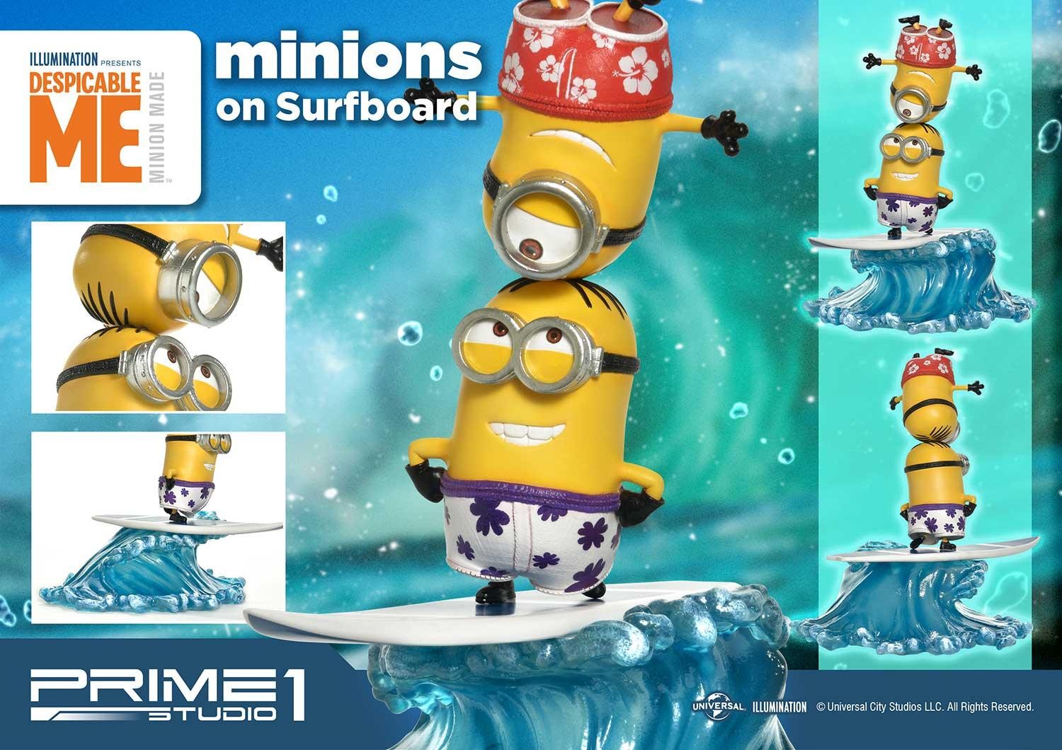 Minions on Surfboard (Despicable Me and Minions)