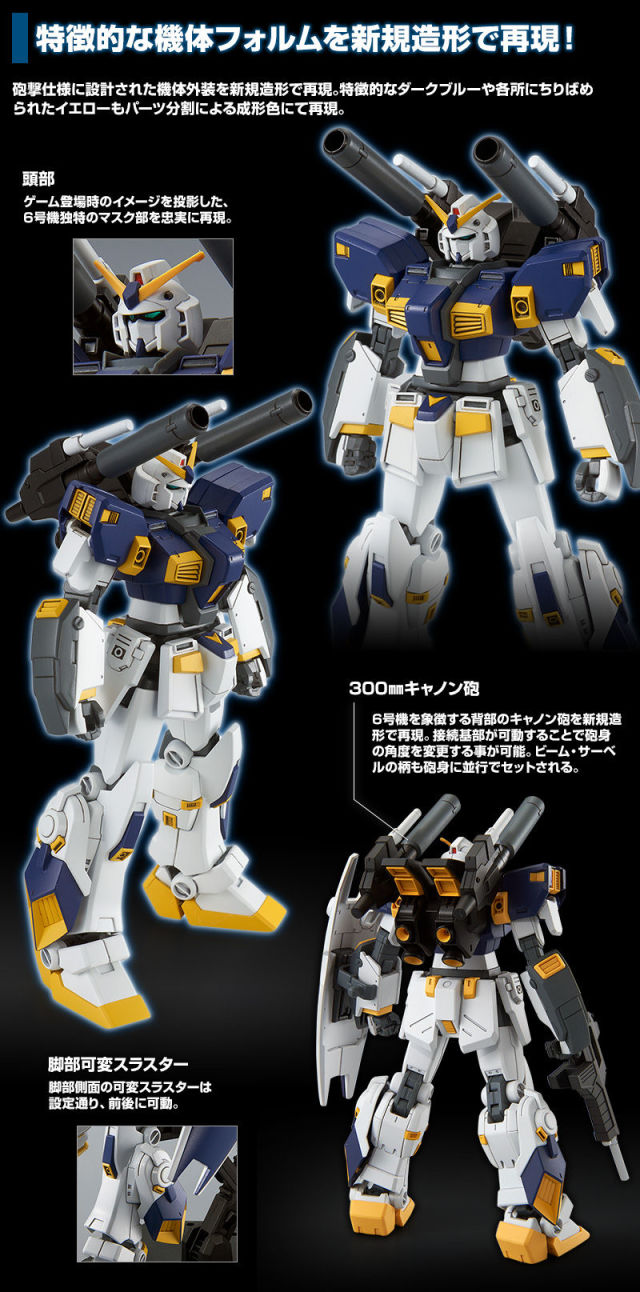 Bandai HG 1/144 Gundam 6 (Madlock) Plastic Model