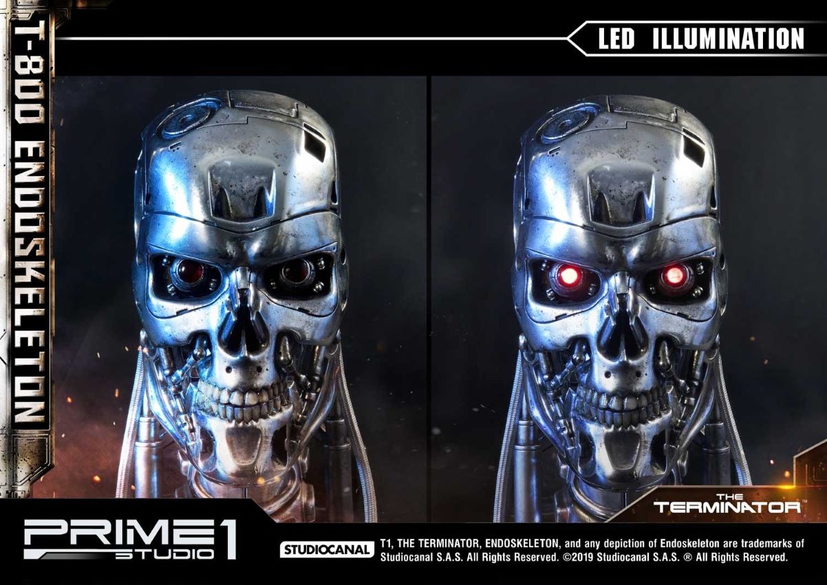 T-800 Endoskeleton Head (The Terminator)