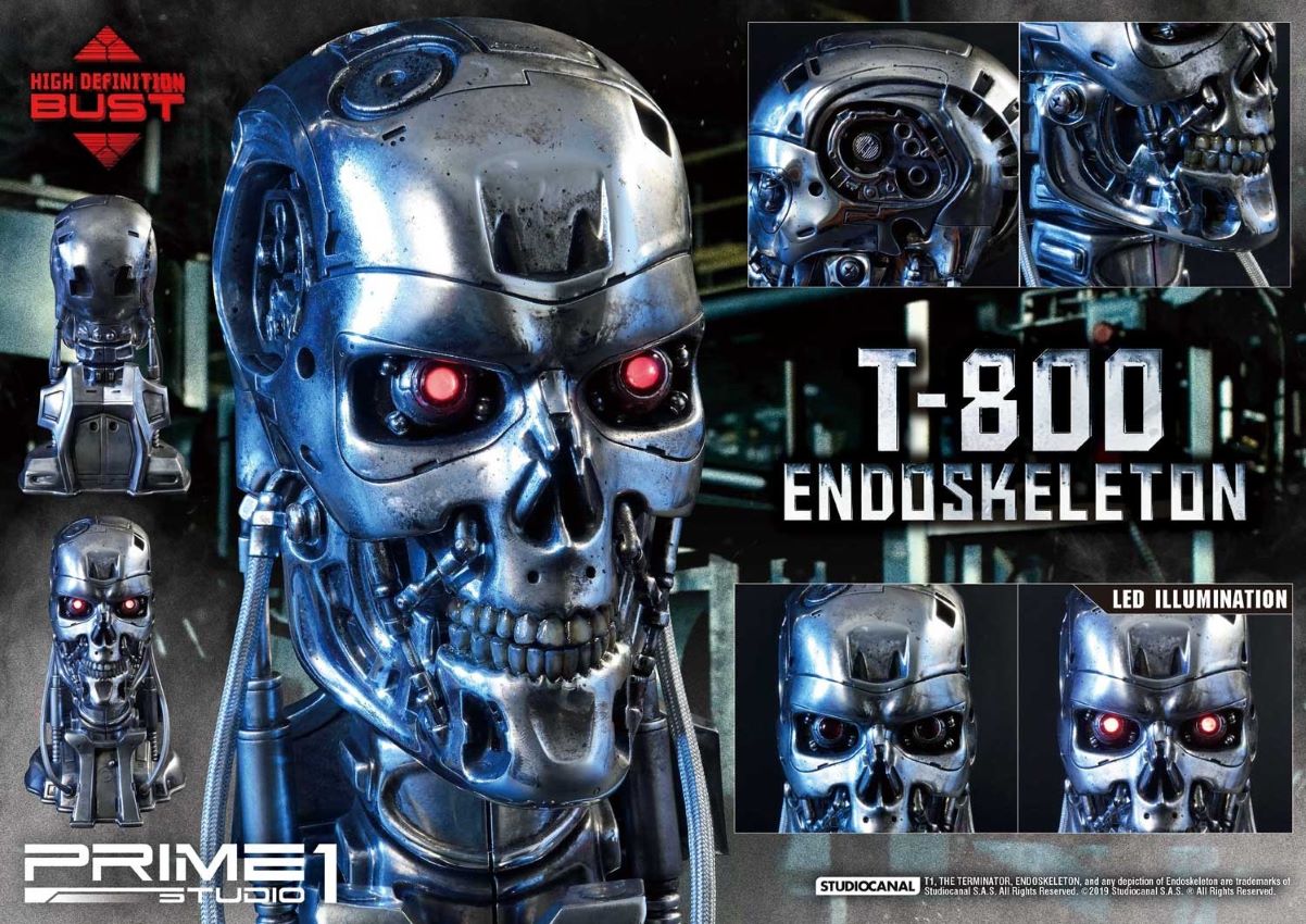 T-800 Endoskeleton Head (The Terminator)