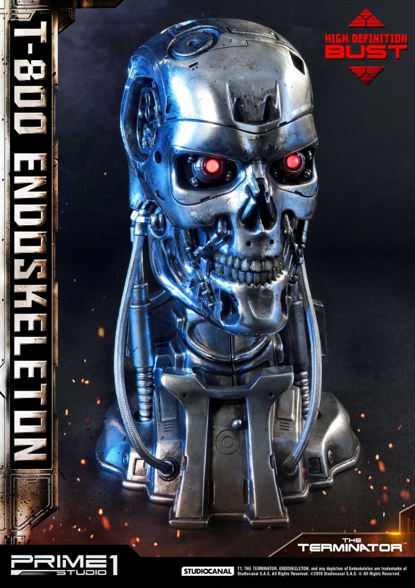 T-800 Endoskeleton Head (The Terminator)