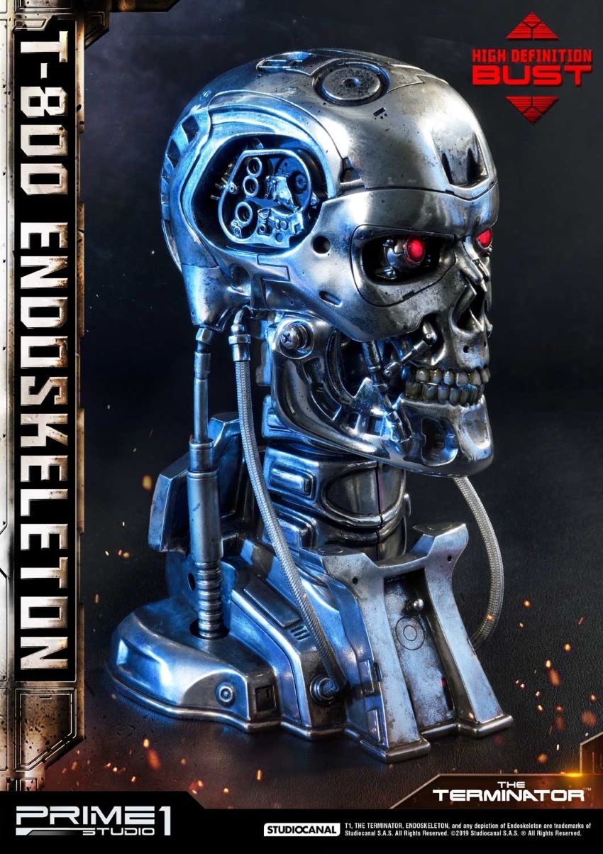 T-800 Endoskeleton Head (The Terminator)