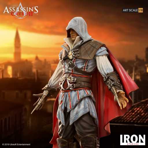 Ezio Auditore (Assassin's Creed II) Deluxe Art Scale 1/10 by Iron Studios