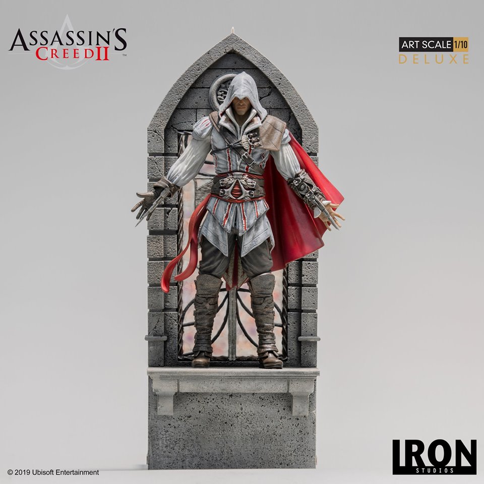 Ezio Auditore (Assassin's Creed II) Deluxe Art Scale 1/10 by Iron Studios