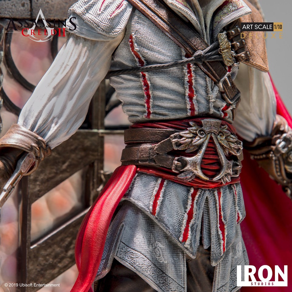 Ezio Auditore (Assassin's Creed II) Deluxe Art Scale 1/10 by Iron Studios