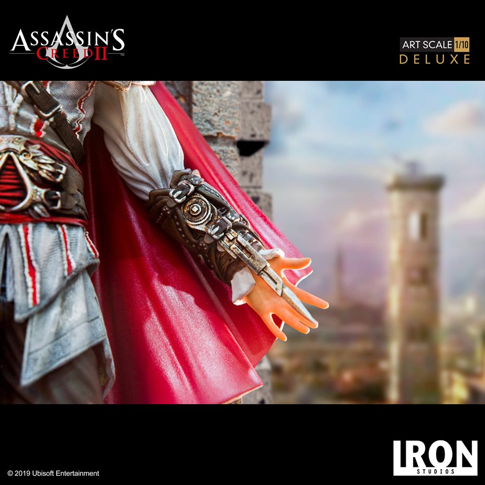 Ezio Auditore (Assassin's Creed II) Deluxe Art Scale 1/10 by Iron Studios