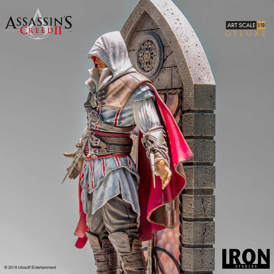 Ezio Auditore (Assassin's Creed II) Deluxe Art Scale 1/10 by Iron Studios