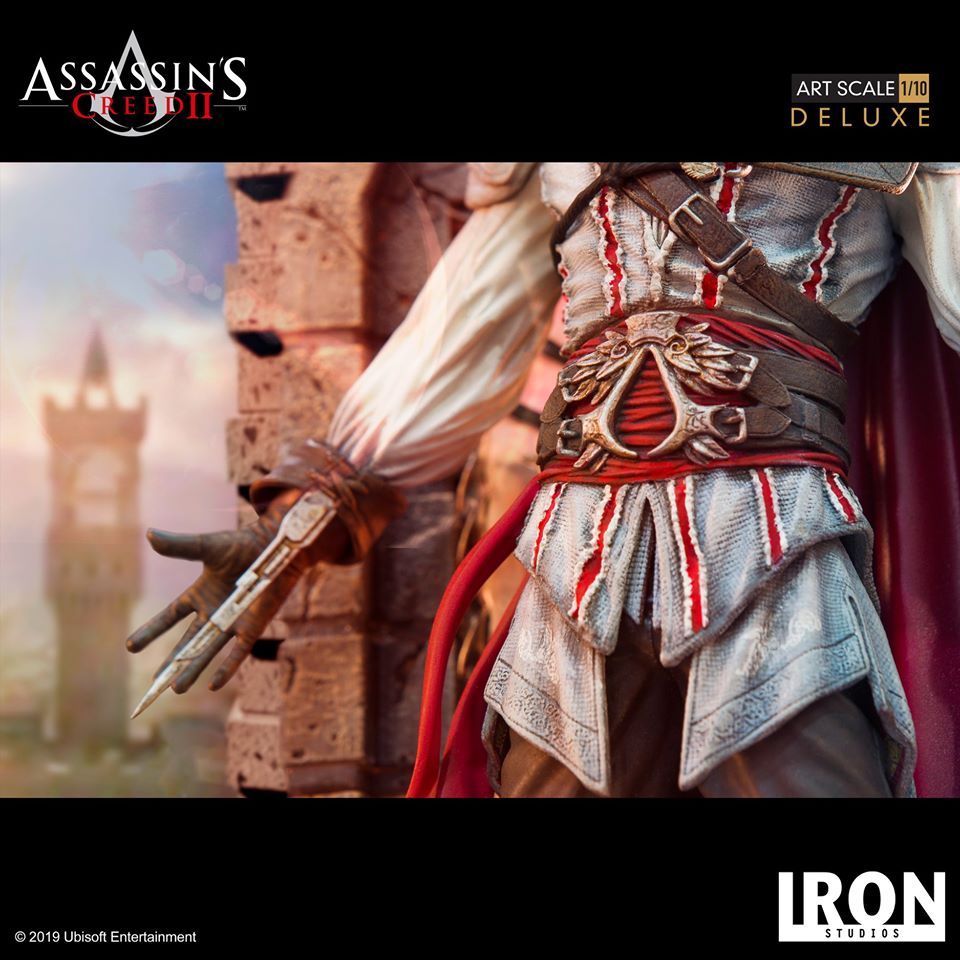 Ezio Auditore (Assassin's Creed II) Deluxe Art Scale 1/10 by Iron Studios