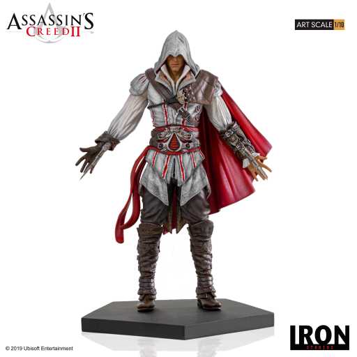 Ezio Auditore (Assassin's Creed II) Deluxe Art Scale 1/10 by Iron Studios