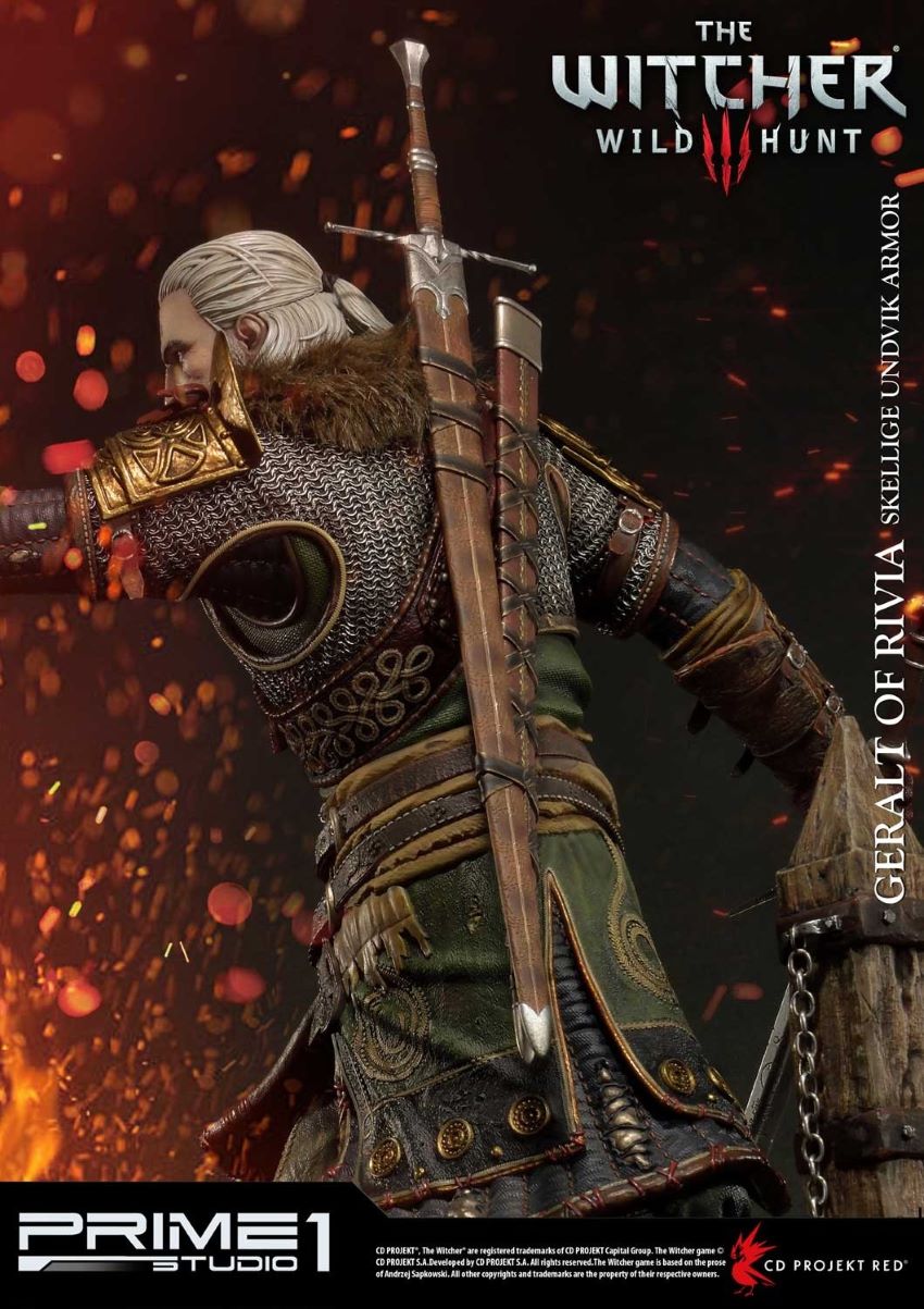 Geralt of Rivia Skellige Undvik Armor (The Witcher 3: Wild Hunt)