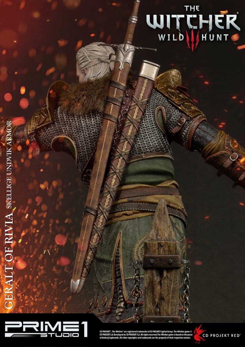 Geralt of Rivia Skellige Undvik Armor (The Witcher 3: Wild Hunt)