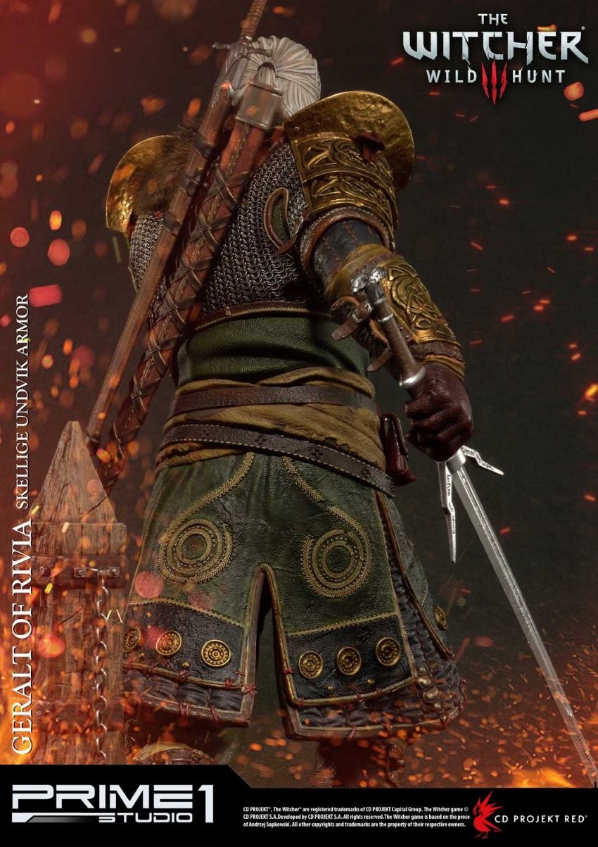 Geralt of Rivia Skellige Undvik Armor (The Witcher 3: Wild Hunt)