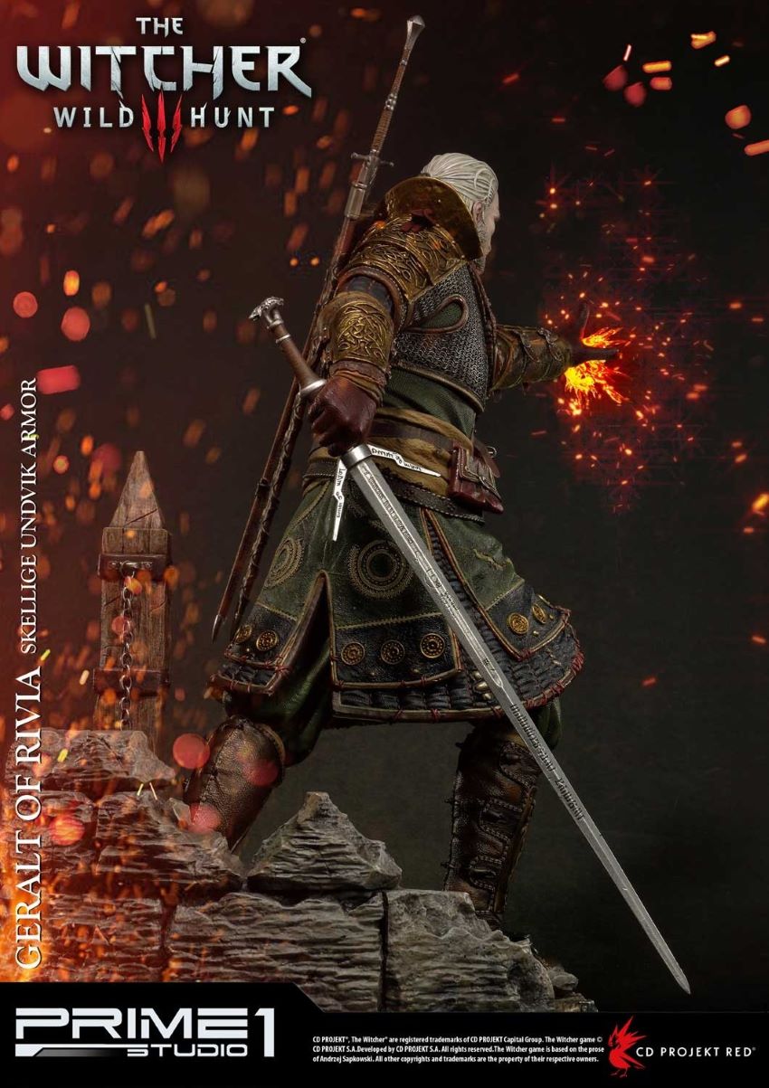 Geralt of Rivia Skellige Undvik Armor (The Witcher 3: Wild Hunt)