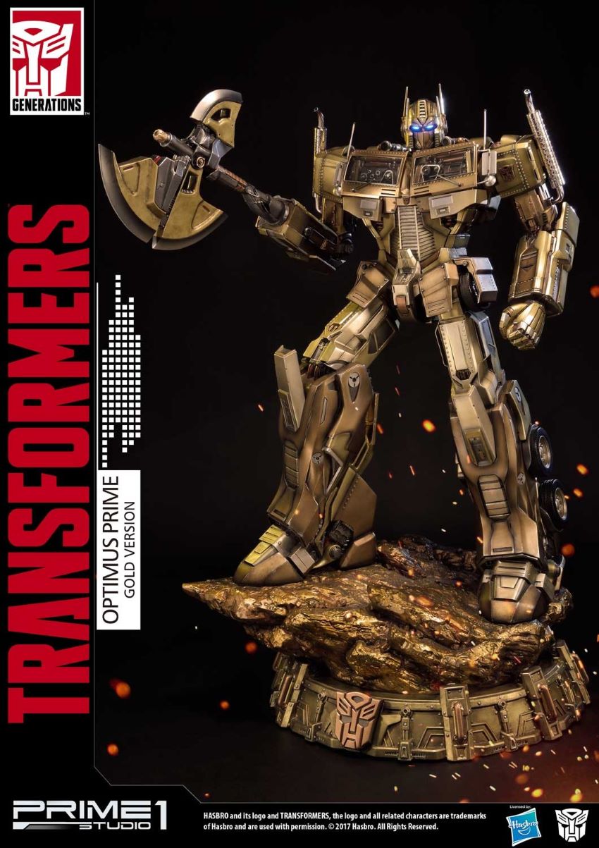 Optimus Prime Gold Version (Transformers Generations I)