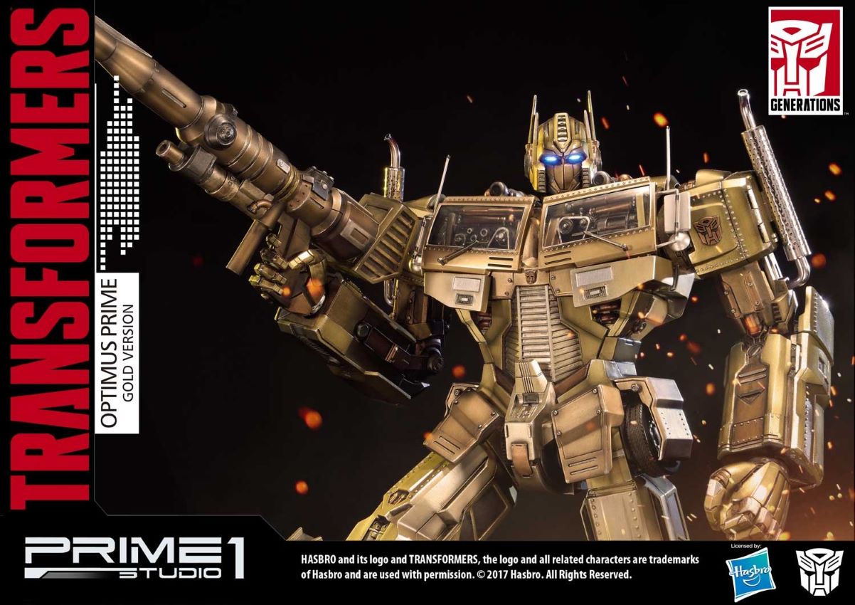 Optimus Prime Gold Version (Transformers Generations I)