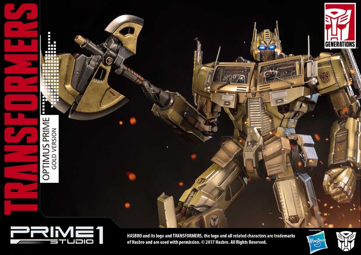 Optimus Prime Gold Version (Transformers Generations I)