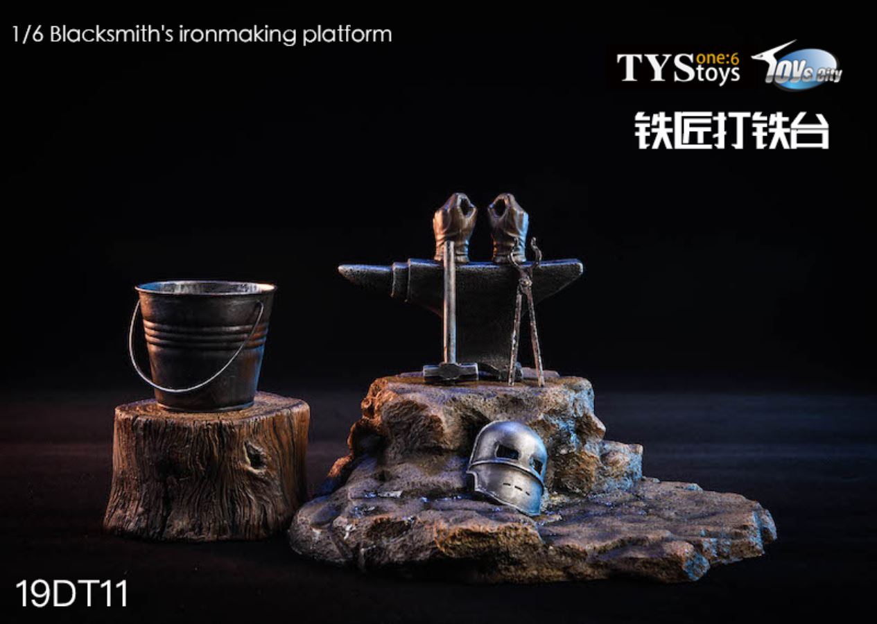 TC x TYSTOYS : 1/6 Iron platform scene suitable for MK1 Tony