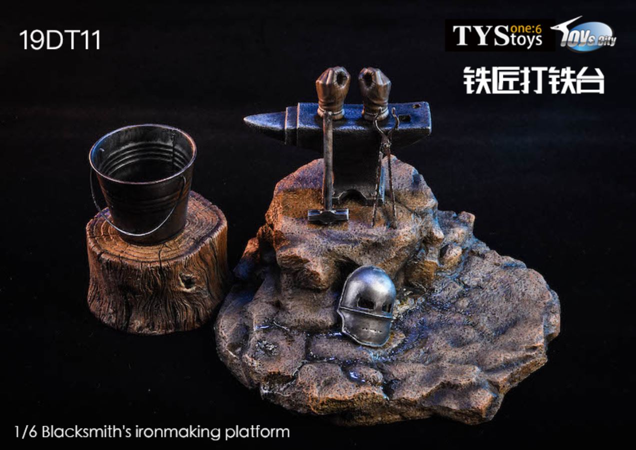 TC x TYSTOYS : 1/6 Iron platform scene suitable for MK1 Tony