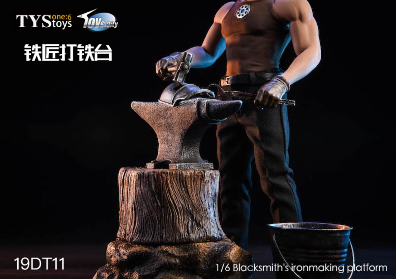 TC x TYSTOYS : 1/6 Iron platform scene suitable for MK1 Tony