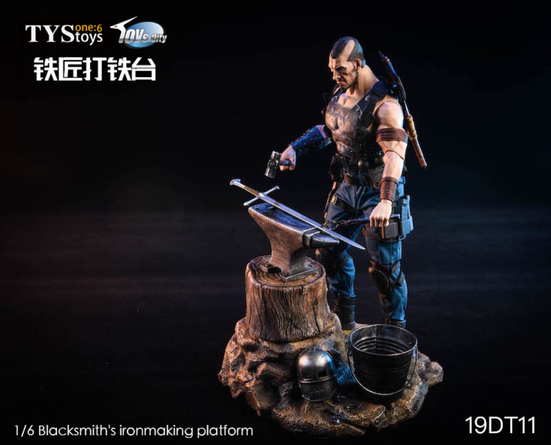 TC x TYSTOYS : 1/6 Iron platform scene suitable for MK1 Tony