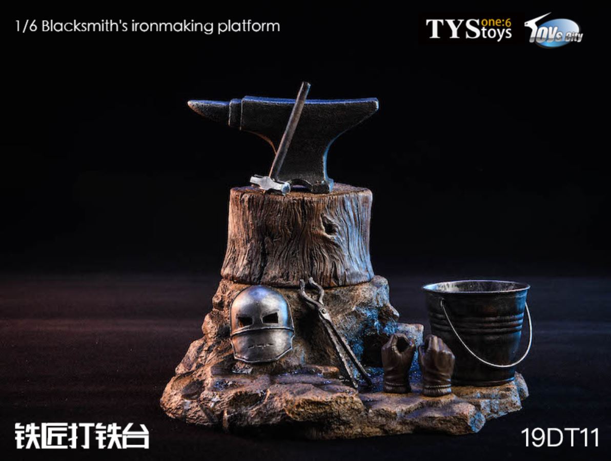 TC x TYSTOYS : 1/6 Iron platform scene suitable for MK1 Tony