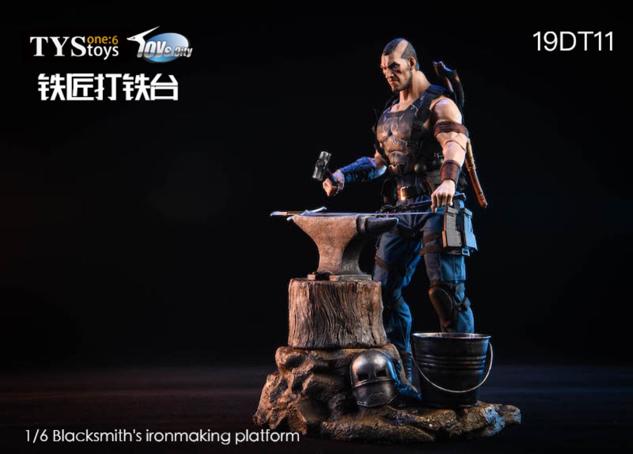 TC x TYSTOYS : 1/6 Iron platform scene suitable for MK1 Tony