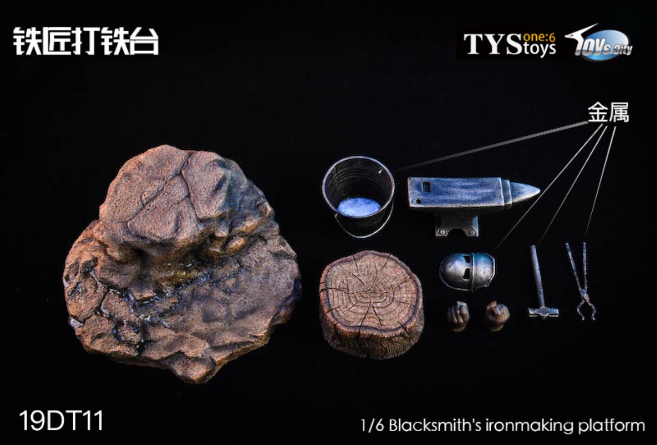 TC x TYSTOYS : 1/6 Iron platform scene suitable for MK1 Tony