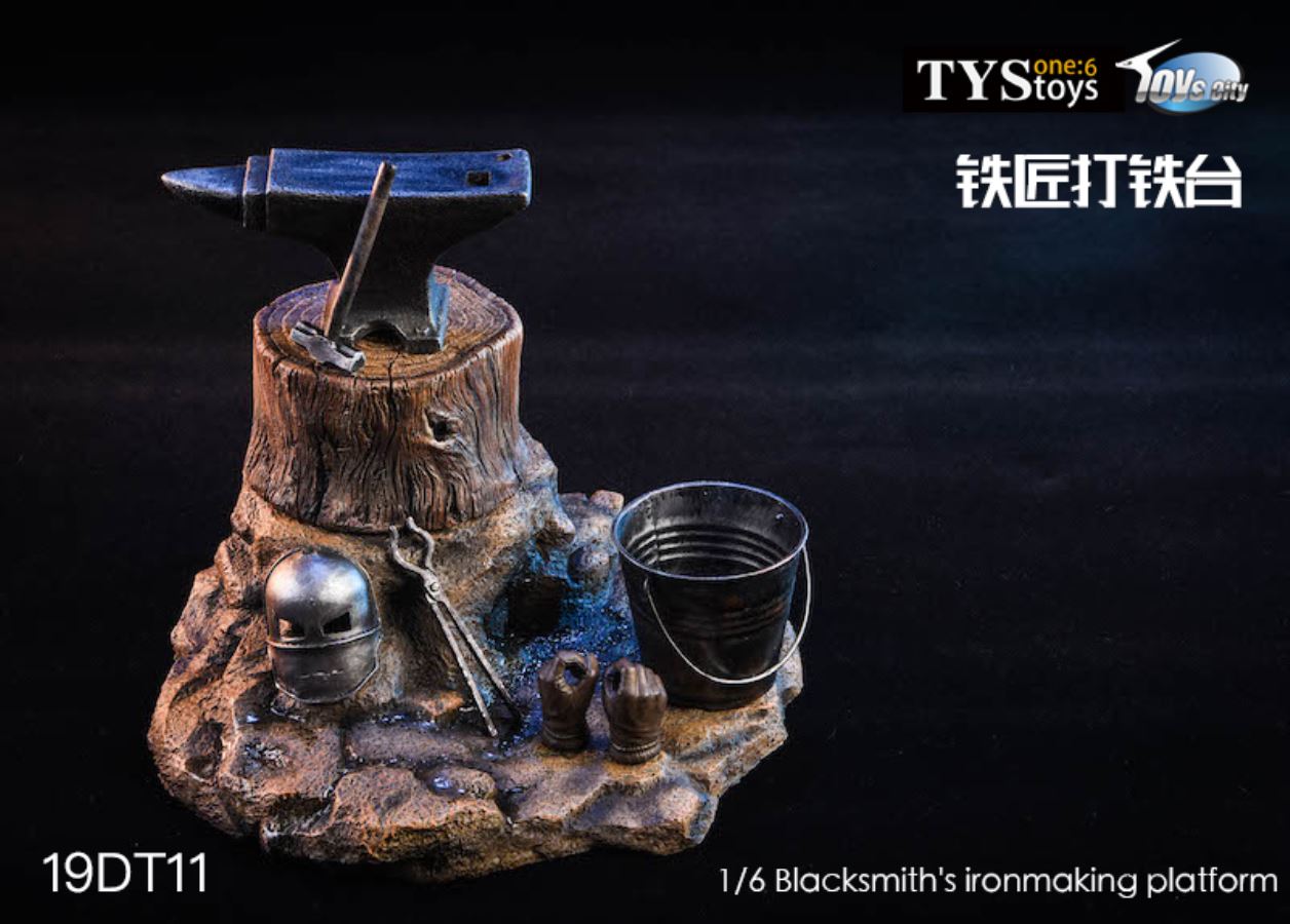 TC x TYSTOYS : 1/6 Iron platform scene suitable for MK1 Tony