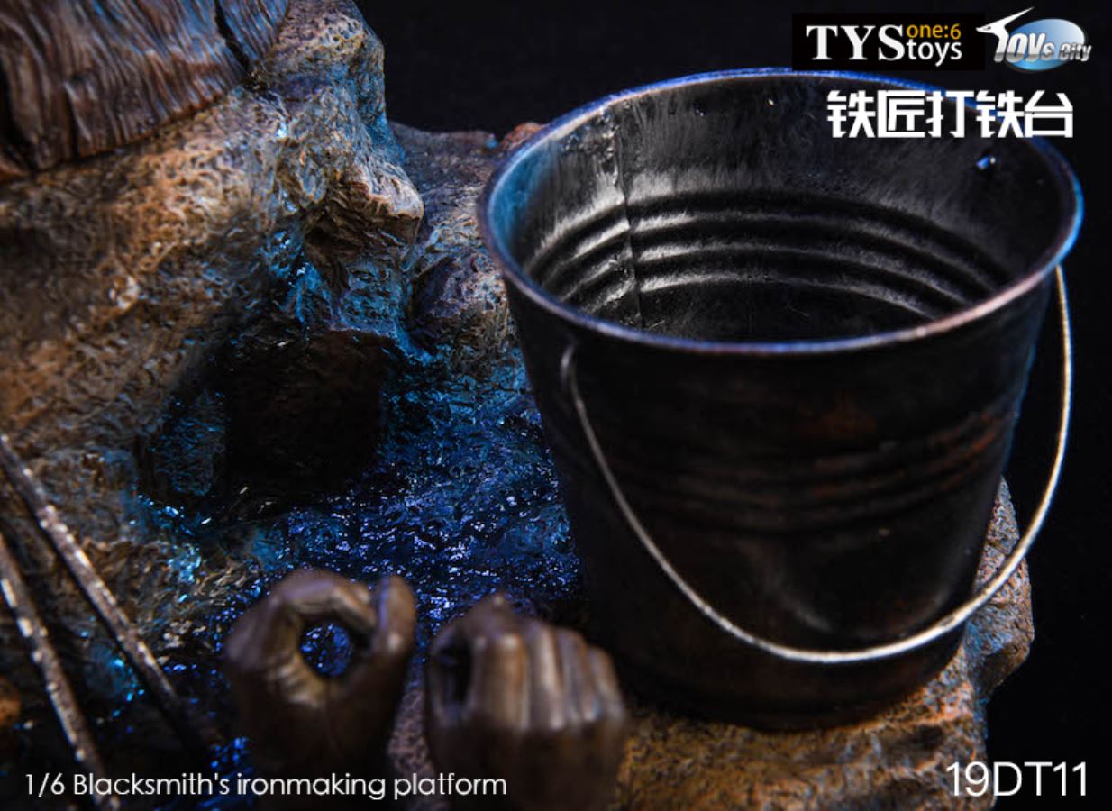 TC x TYSTOYS : 1/6 Iron platform scene suitable for MK1 Tony