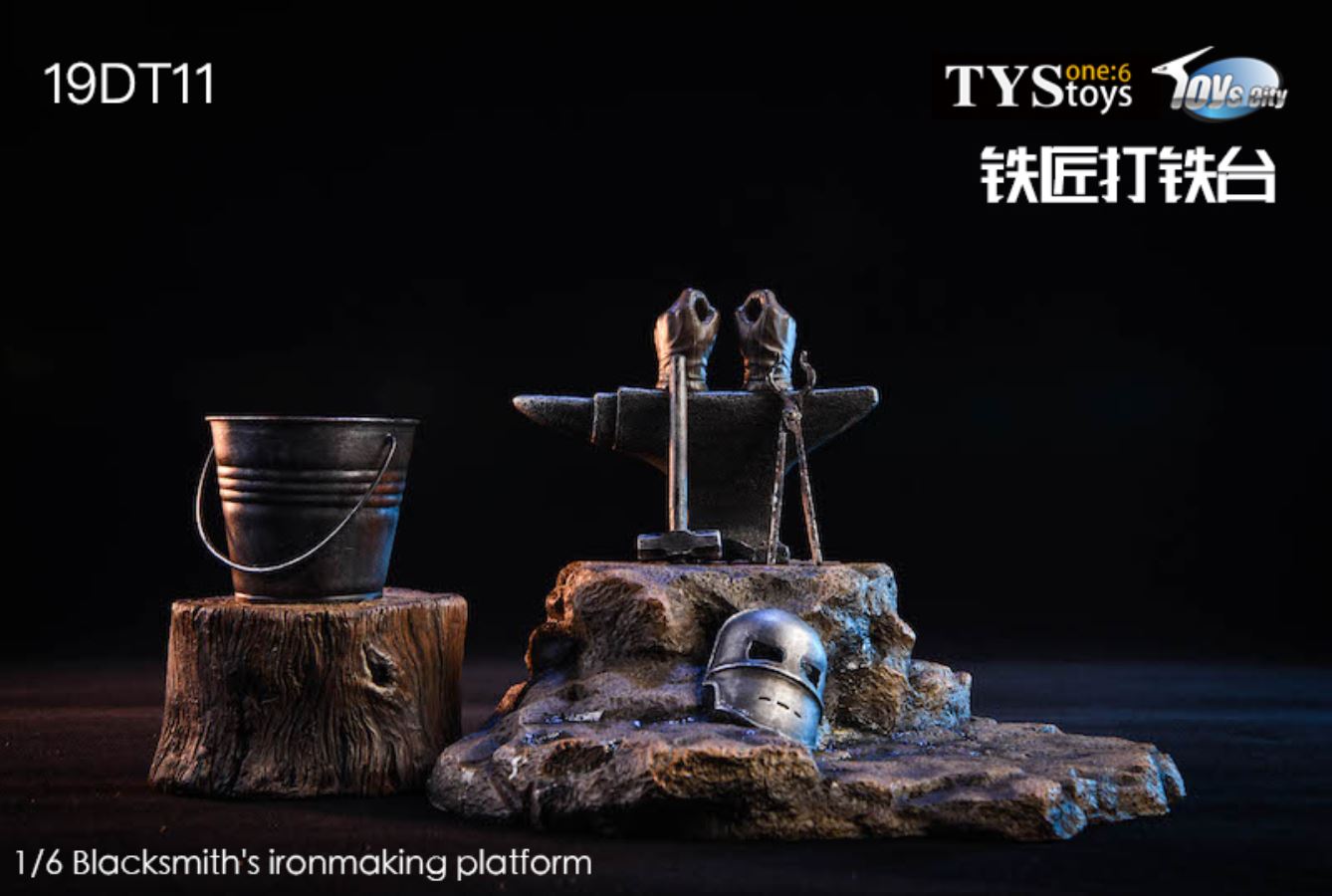 TC x TYSTOYS : 1/6 Iron platform scene suitable for MK1 Tony